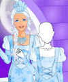 Fashion Studio Ice Queen Outfit Design