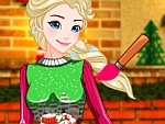 Elsa'S Ugly Christmas Sweater Dress Up