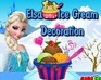 Elsa Ice Cream Decoration