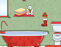 play Christmas Bathroom Decor