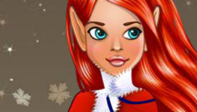 play Christmas Elf Dress Up