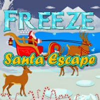 play Wow Freeze Santa Escape