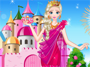play Elsa New Year Party