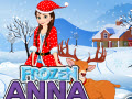 play Frozen Anna As Santa