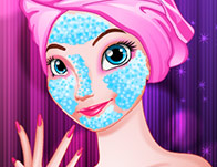 play Frozen Anna New Year Makeover