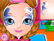 play Baby Barbie Frozen Face Painting