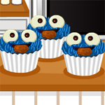 play Cookie Monster Cupcakes