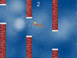 play Flappy Santa