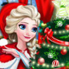 play Elsa'S Christmas Home