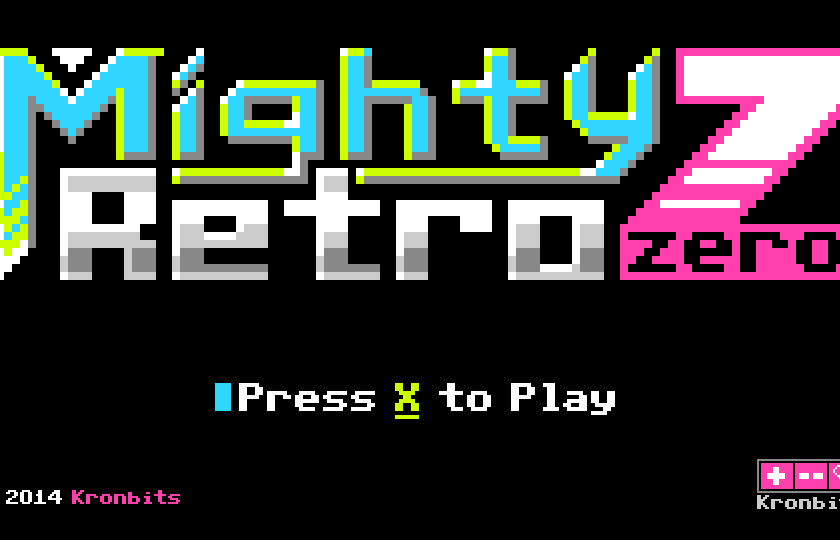 play Mighty Retro Zero - Alpha