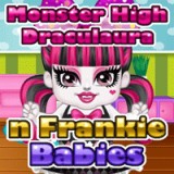 play Monster High Draculaura N Frankie Babies