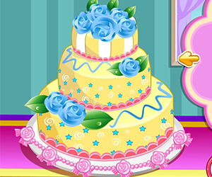 play Rose Wedding Cake 3