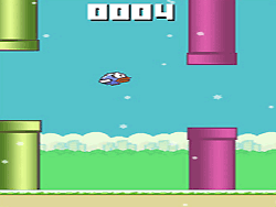 play Flappybird Winter Rage