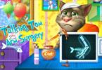 Talking Tom Arm Surgery