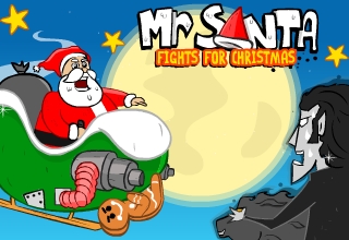 Mr Santa Fights For Christmas