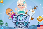 Elsa Maze Adventure