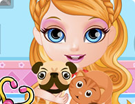 play Baby Barbie Pet Hospital