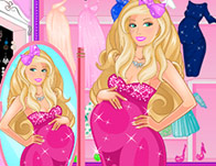 play Pregnant Barbie Goes Shopping