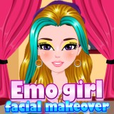 Emo Girl Facial Makeover