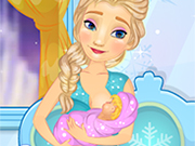 Elsa Breast Feed