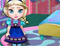 play Baby Elsa Room Decoration
