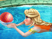 play Elsa Swimming Pool Kissing