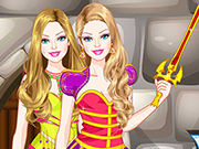 play Barbie Knight Princess Dressup