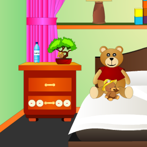 play Wowescape Mini Escape-Kids-Bed Room