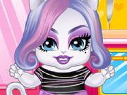 play Monster High Werecat Babies