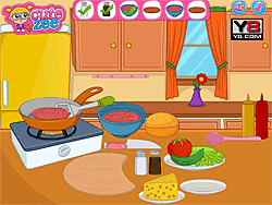 play Cutezee Cooking Academy Burger