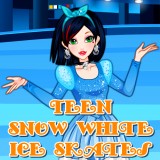 play Teen Snow White Ice Skates