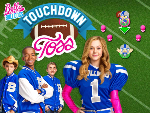 play Bella And The Bulldogs: Touchdown Toss