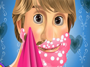 play Frozen Kristoff In Salon Kissing