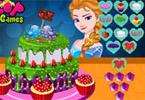 play Elsa'S Valentines Day Cake