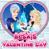 play Elsa'S Valentine Day