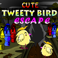 play Yalgames Cute Tweety Bird Escape