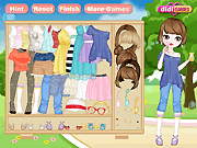 play Bubble Girl Dressup