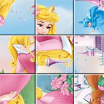 play Princess Aurora Swing Puzzle