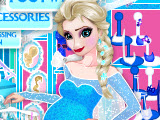 play Elsa Pregnant Shopping Clothes