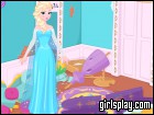 play Elsa`S Frozen House Makeover