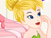 play Tinker Bell Bedroom Cleaning Kissing