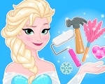 play Elsa'S Frozen House Makeover