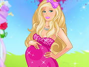 play Pregnant Barbie Wedding Dress