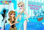 play Frozen Elsa Swimwear Design