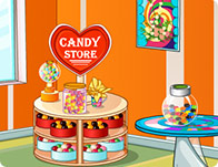 play Candy Store Decoration