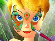 play Tinkerbell Face Painting Kissing