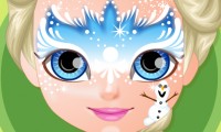 play Baby Frozen Face Painting