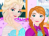 Frozen Elsa Washing Clothes For Anna