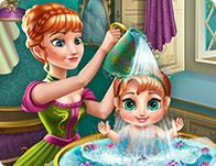 play Anna'S Baby Wash