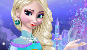 Dress Up Queen Elsa Frozen